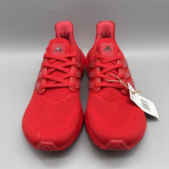 Adidas Ultra Boost 21 'Vivid Red' Running Shoes Mens Size 6.5 Brand New With Tag - Picture 2 of 8